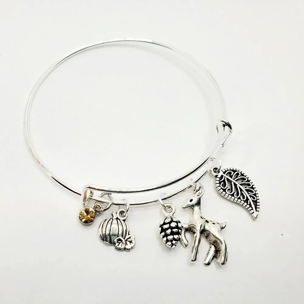 Fall Favorites Adjustable Bangle Bracelets
